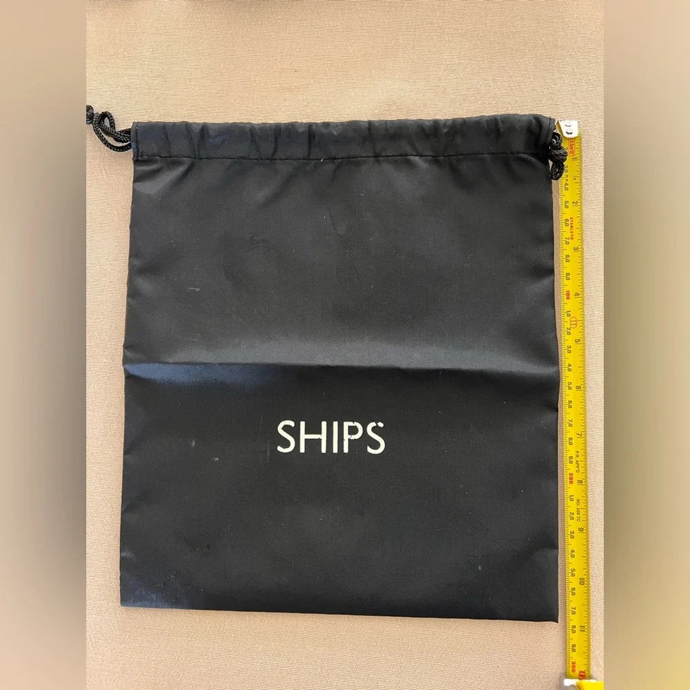Ships Black Nylon Pouches